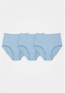 Pk of 3 Ultra Soft Microfiber Full Brief (Blue)